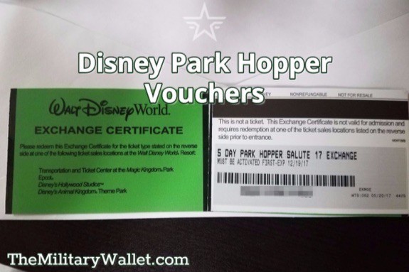 Disney World Park Hopper Passes