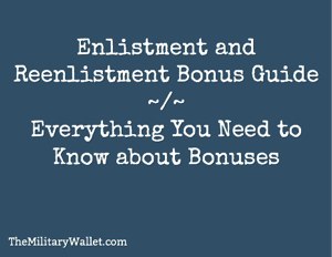 reenlistment bonus guide
